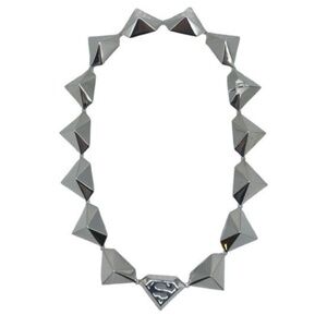 Noir jewelry X DC comics superman necklace